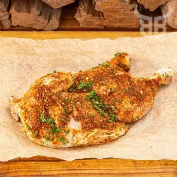 BUTTERFLIED CHICKEN - LEMON & GARLIC - 1.3KG