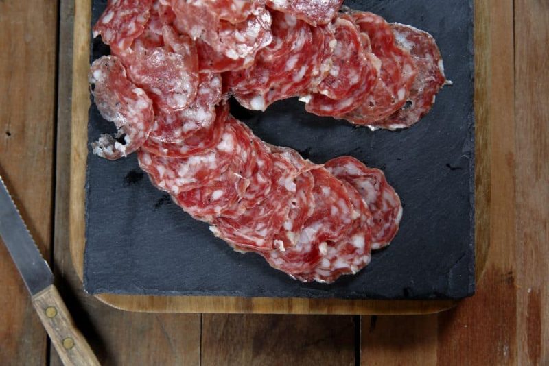 PORK & FENNAL SALAMI - PADDOCK CHARCHUTERI - 100G - Image 3