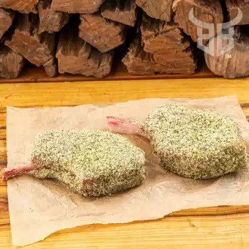 PARMESAN & GARLIC CRUMBED PORK CUTLET - FREE RANGE