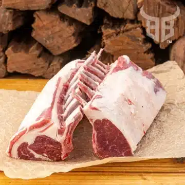 LAMB RACK (FRENCH TRIMMED) – FREE RANGE